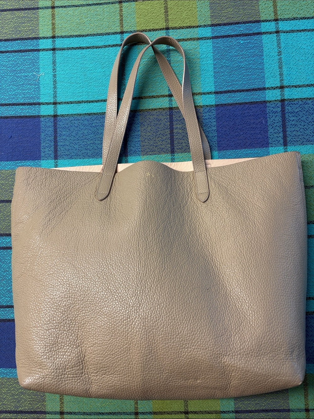 Cuyana leather tote